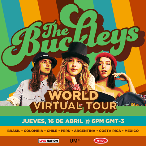 The Buckleys alcanzan a más de 370,000 en su primera gira virtual por América del norte