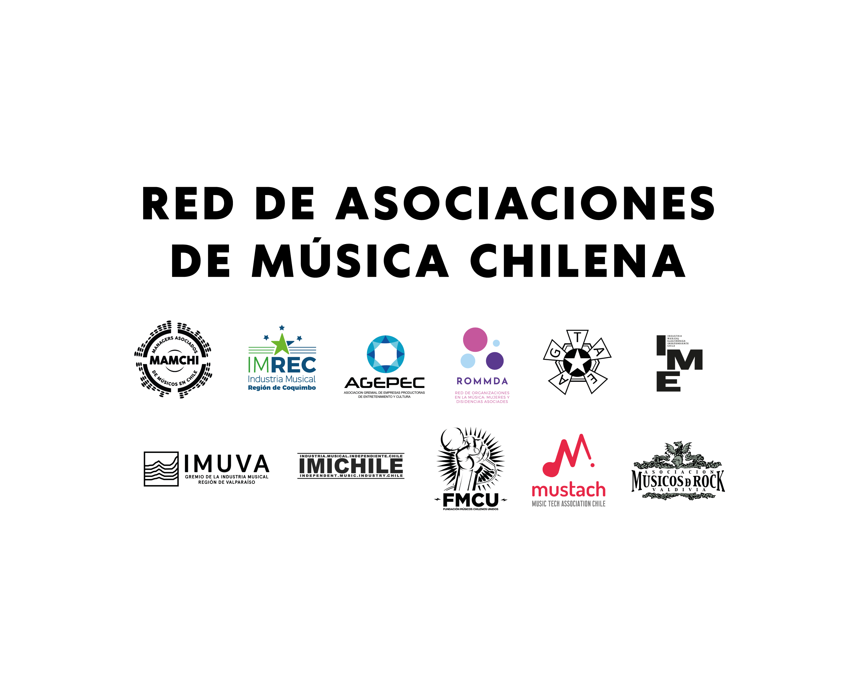 Declaración conjunta de la Red de Asociaciones de la Música Chilena (RAM)