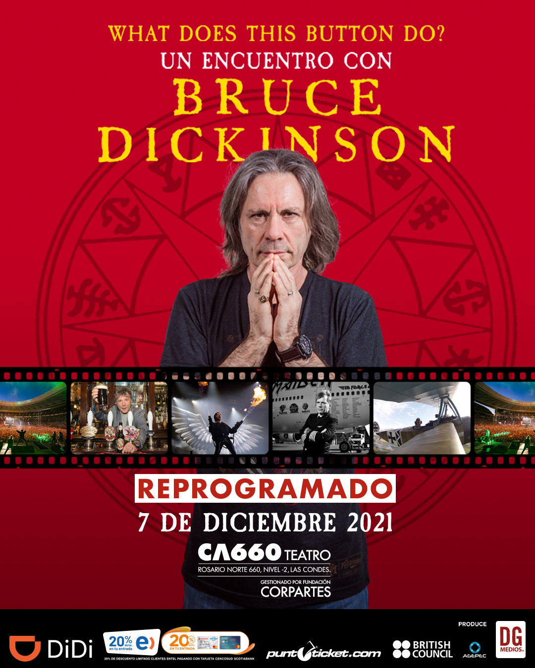 Bruce Dickinson Reprogramado