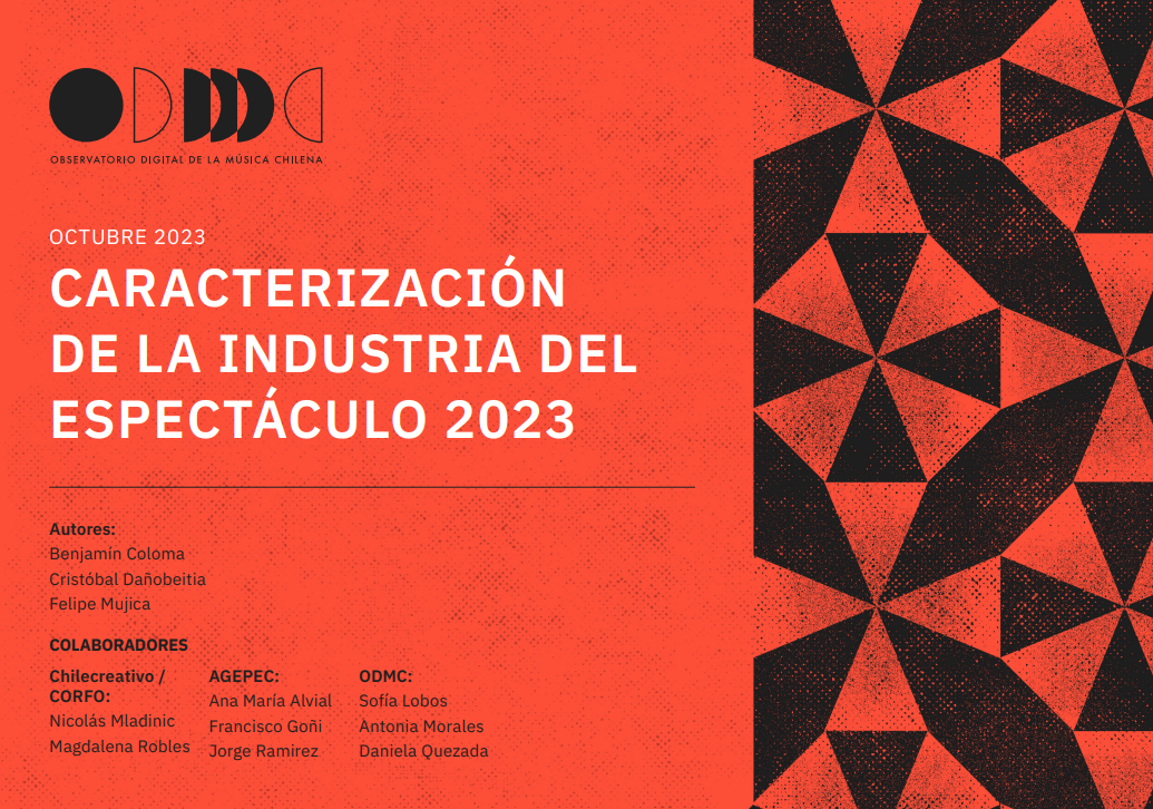 Segunda edición del Estudio de Caracterización de la Industria del Espectáculo 2023