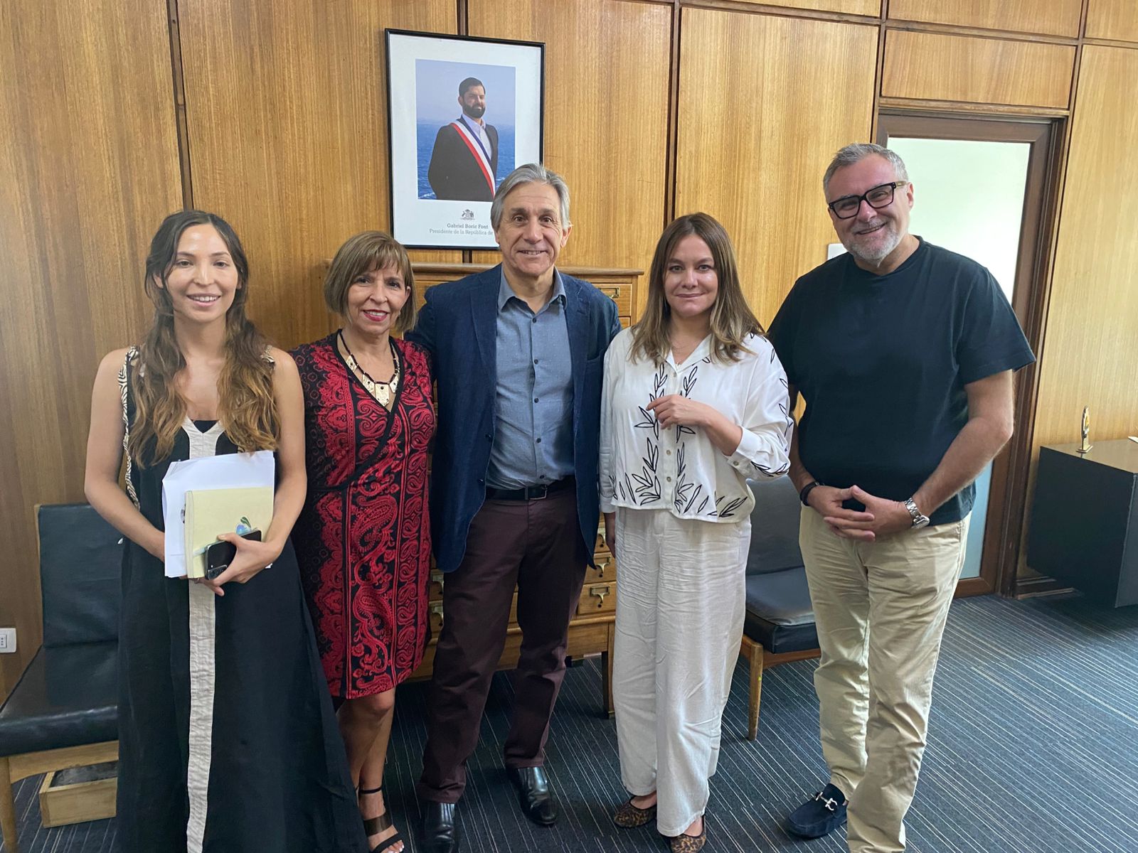 Reunión Agepec con Subsecretaria de Cultura